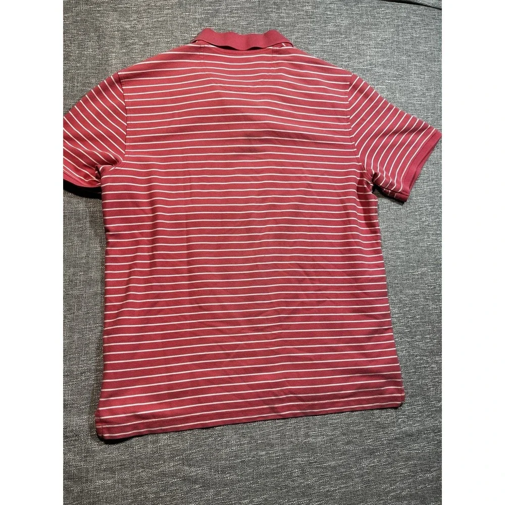 Golf  Izod Pro FitShirt Red/White Mens Large